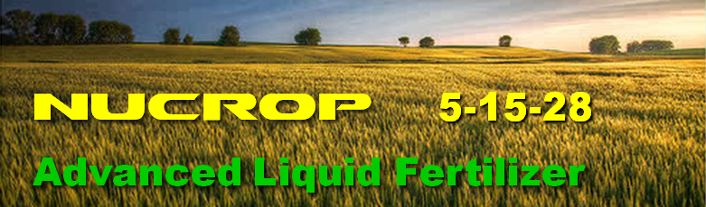 NuCrop 5-15-28 Advanced Liquid Fertilizer designed for Row Crops, Hay and Pasture