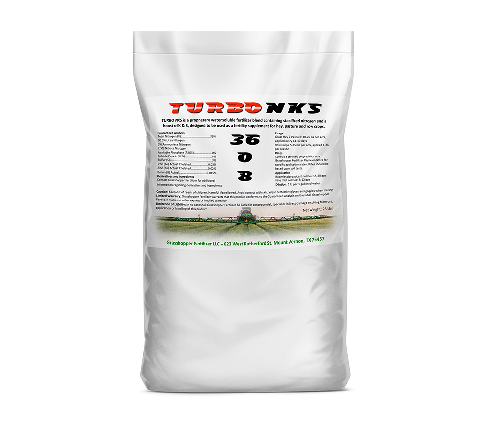 Turbo NKS 36-0-8-3, Advanced Liquid Nutrition